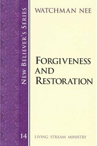 Cover of Forgiveness and Restoration
