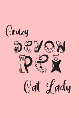 Book cover for Crazy Devon Rex Cat Lady