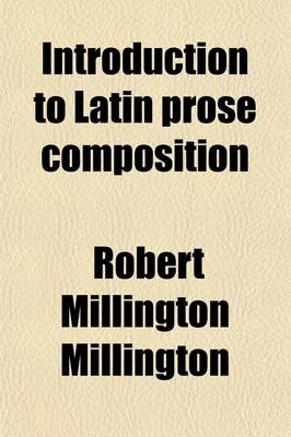 Book cover for Introduction to Latin Prose Composition