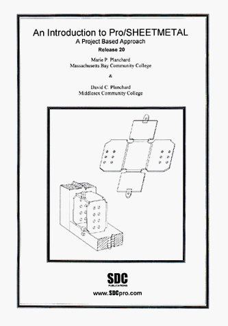 Book cover for Introduction to Pro/Sheetmetal Release 20/2000i