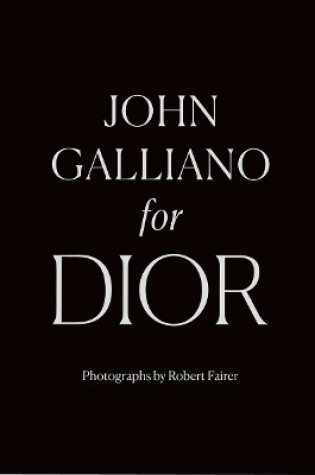 Cover of John Galliano for Dior