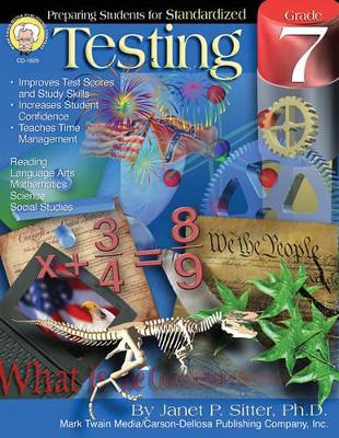 Book cover for Preparing Students for Standardized Testing, Grade 7