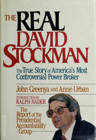 Book cover for The Real David Stockman