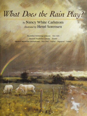 Book cover for What Does the Rain Play?
