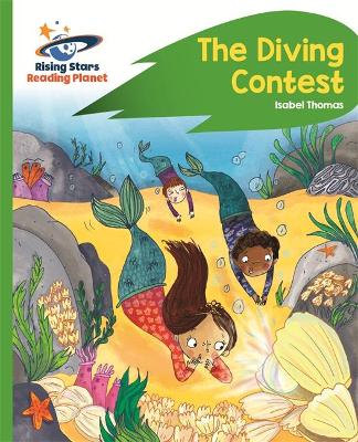Cover of Reading Planet - The Diving Contest - Green: Rocket Phonics