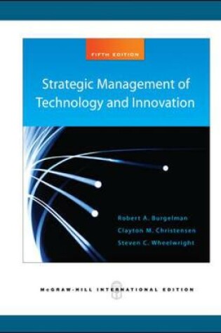 Cover of Strategic Management of Technology and Innovation (Int'l Ed)