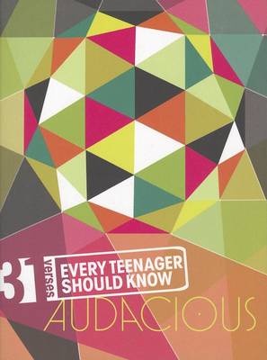 Book cover for 31 Verses Every Teenager Should Know: Audacious