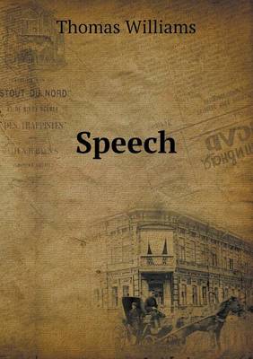 Book cover for Speech