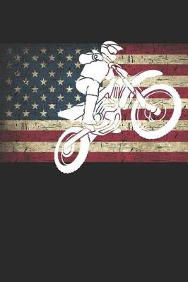 Cover of Patriotic Dirt Bike Notebook Journal