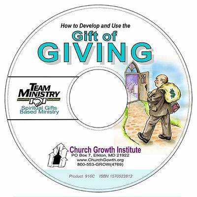 Book cover for How to Develop and Use the Gift of Giving, PDF on CD