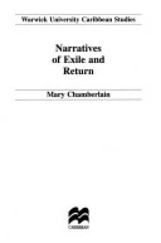 Cover of Wcs;Narratives Exile & Return Pr