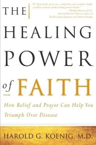 Cover of The Healing Power of Faith