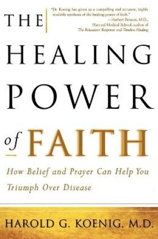 Cover of The Healing Power of Faith