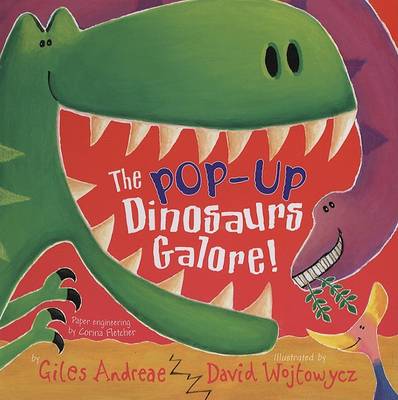 Book cover for The Pop-Up Dinosaurs Galore!