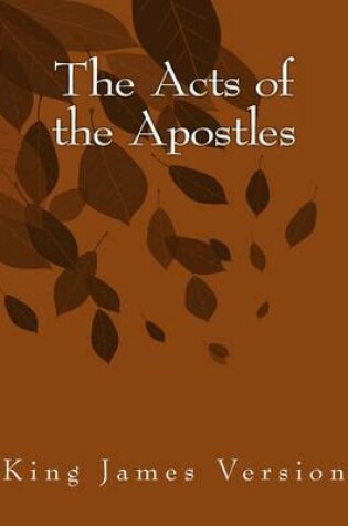 Cover of The Acts of the Apostles