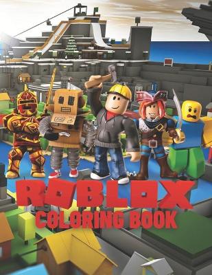 Book cover for Roblox Coloring Book