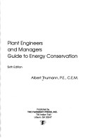 Book cover for Plant Engineers and Managers Guide to Energy Conservation