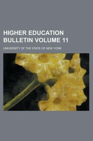 Cover of Higher Education Bulletin Volume 11