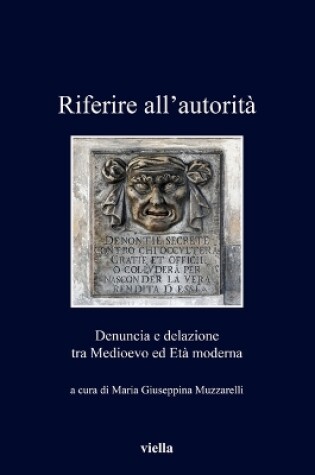 Cover of Riferire All'autorita