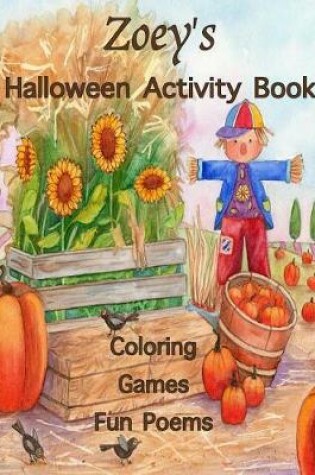 Cover of Zoey's Halloween Activity Book