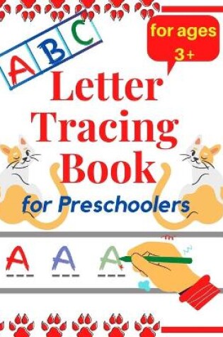 Cover of Letter tracing book for preschoolers