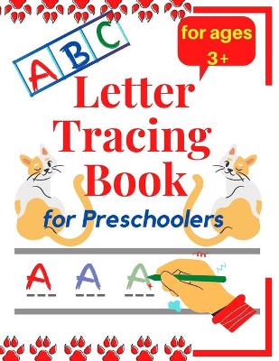 Cover of Letter tracing book for preschoolers