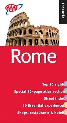 Book cover for AAA Rome Essential Guide