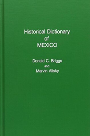 Cover of Historical Dictionary of Mexico