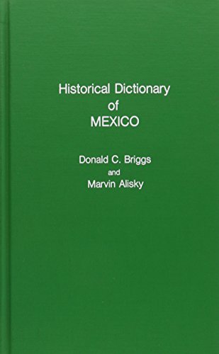 Book cover for Historical Dictionary of Mexico