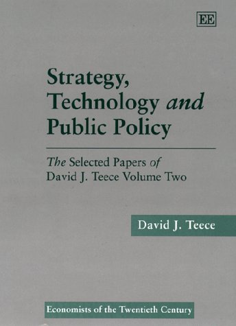 Cover of Strategy, Technology and Public Policy