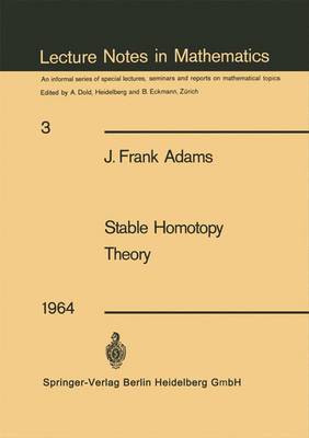 Cover of Stable Homotopy Theory