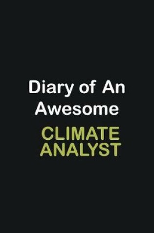 Cover of Diary of an awesome Climate Analyst