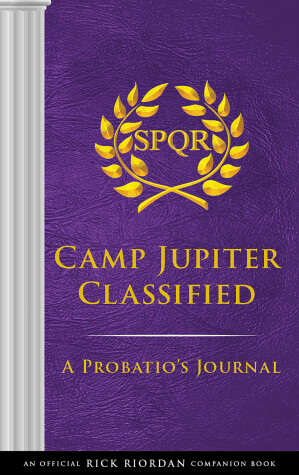Book cover for Camp Jupiter Classified-An Official Rick Riordan Companion Book