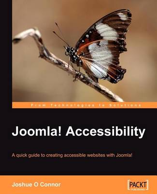 Book cover for Joomla! Accessibility: A Quick Guide to Creating Accessible Websites with Joomla!