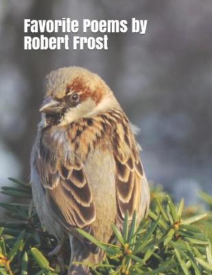 Book cover for Favorite Poems by Robert Frost