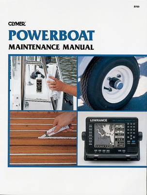 Book cover for Powerboat General Maintenance & Service Repair Shop Manual