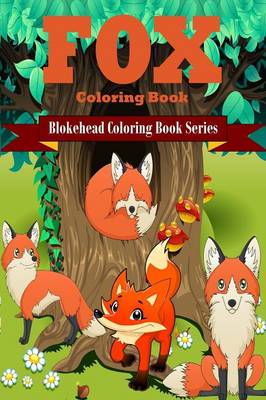 Book cover for Fox Coloring Book