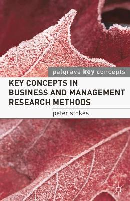 Book cover for Key Concepts in Business and Management Research Methods