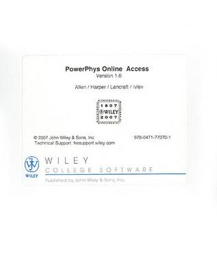 Book cover for Password Card to Access PowerPowerPhys