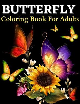 Book cover for Butterfly Coloring Book