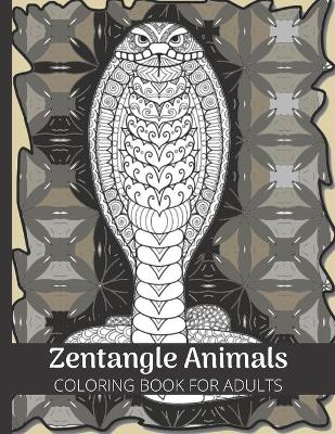 Book cover for Zentangle Animals