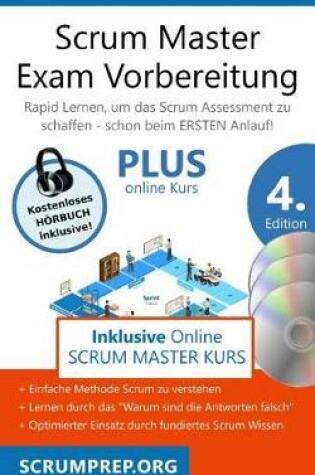 Cover of Scrum Master Exam Vorbereitung Plus