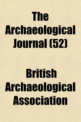 Book cover for The Archaeological Journal (52)