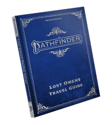 Book cover for Pathfinder Lost Omens Travel Guide Special Edition (P2)