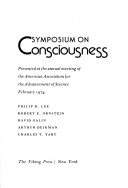 Book cover for Symposium on Consciousness