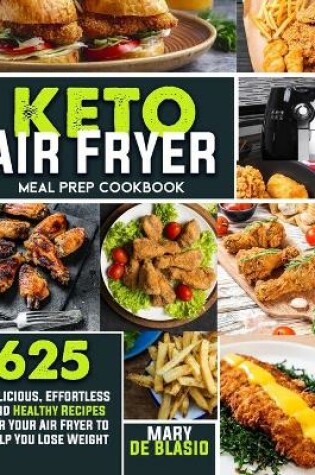 Cover of Keto Air Fryer Meal Prep Cookbook