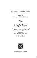 Book cover for King's Own Royal Regiment