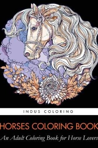 Cover of Horses Coloring Book