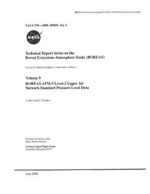 Book cover for Boreas Afm-5 Level-2 Upper Air Network Standard Pressure Level Data