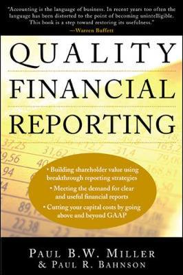 Book cover for Quality Financial Reporting